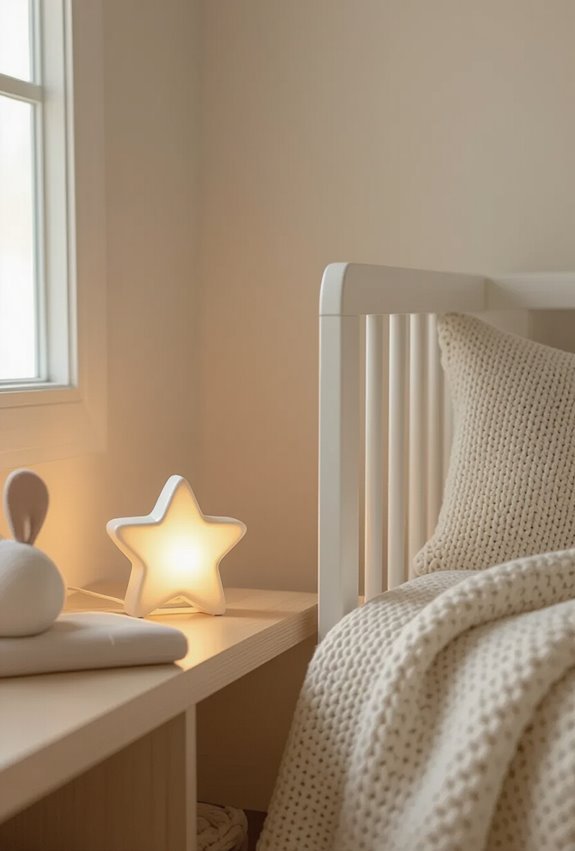 soft reachable dimmable night lighting