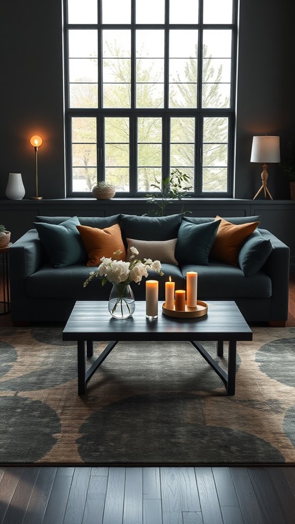 soft textiles balance darkness