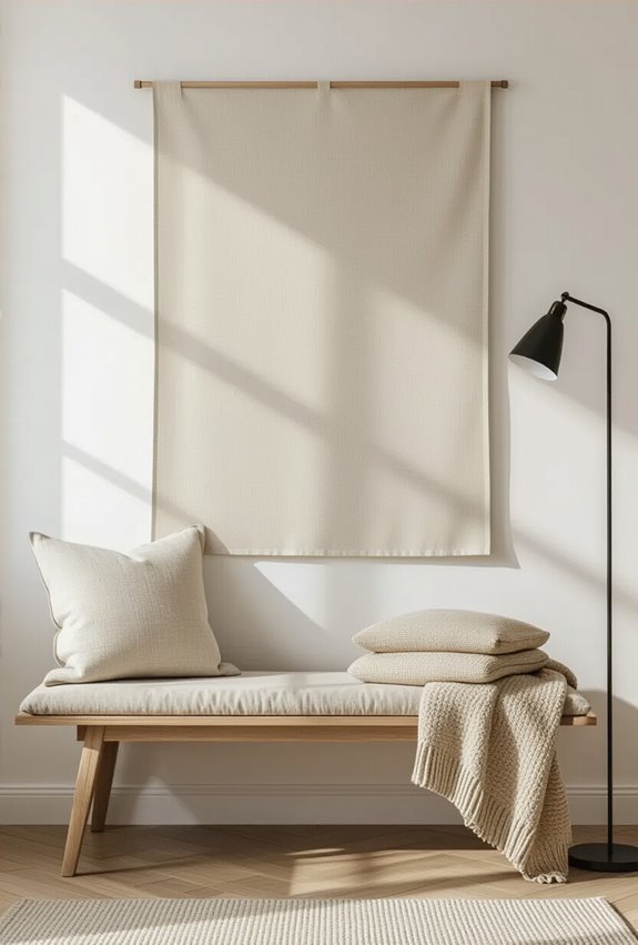 soft textured fabric wall panels