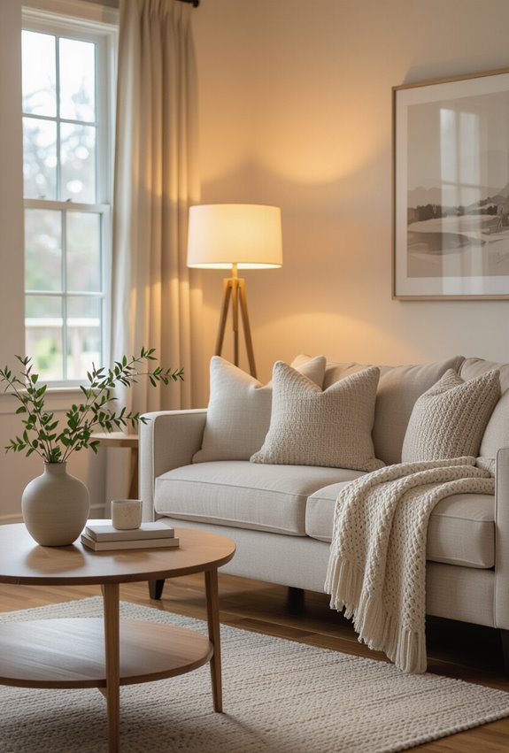 soft warm ambient lighting