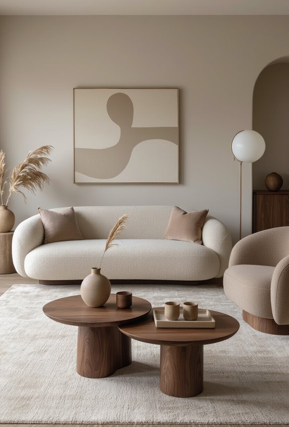soft warm beige balance