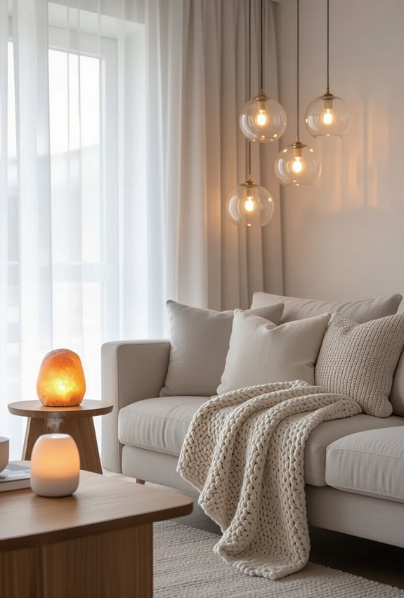 soft warm dimmable lighting