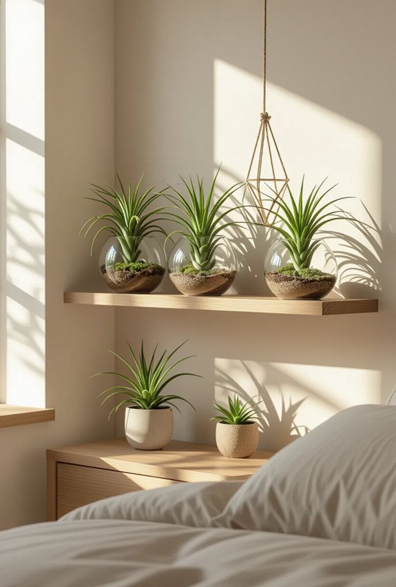 soilless modern minimalist airplants