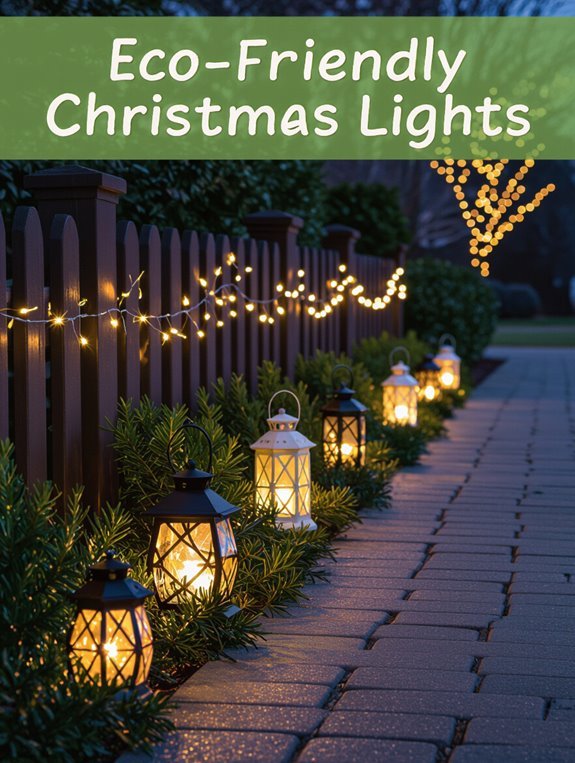 solar powered eco friendly festive lighting