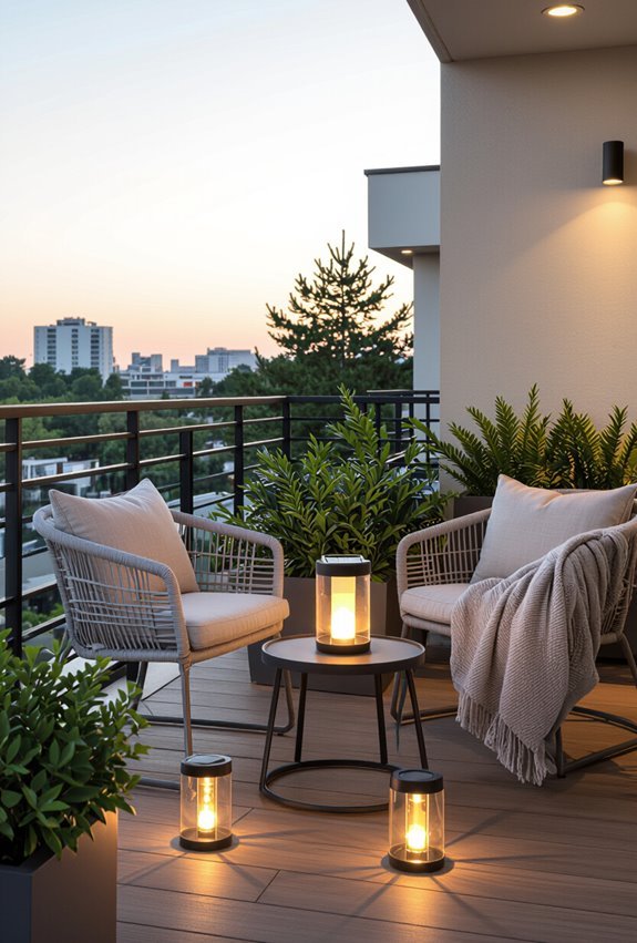 solar powered lanterns for ambiance