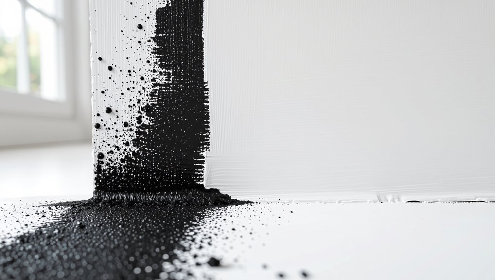 soot composition and staining