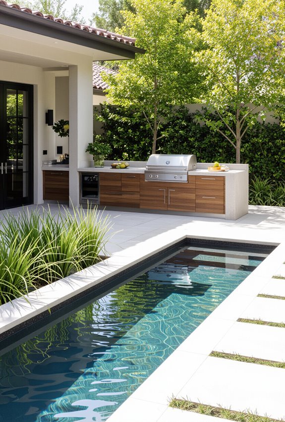 soothing backyard water features