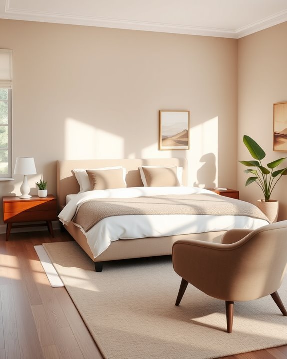 soothing colors comfortable furnishings