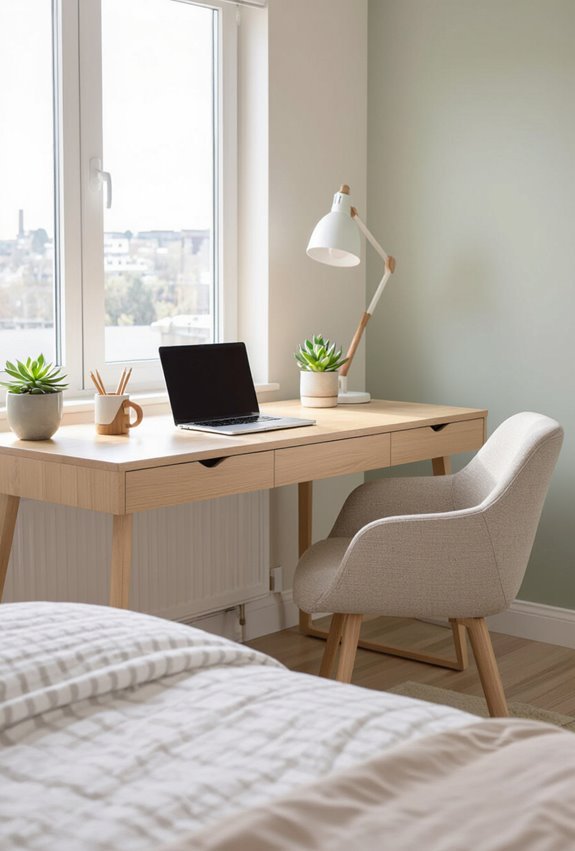 soothing muted cool tones