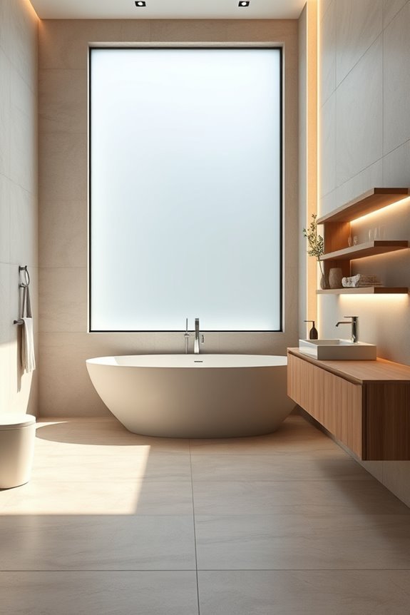 sophisticated bathroom lighting options