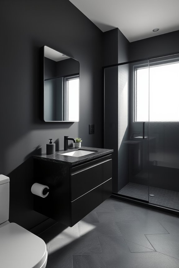 sophisticated black and gray