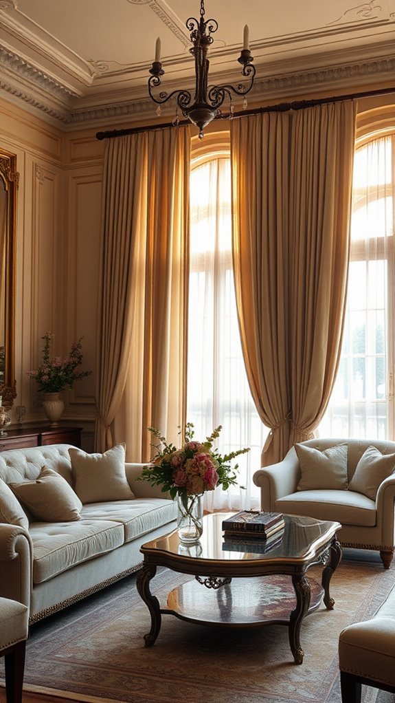 sophisticated curtain designs suggested