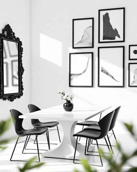 sophisticated dining room decor