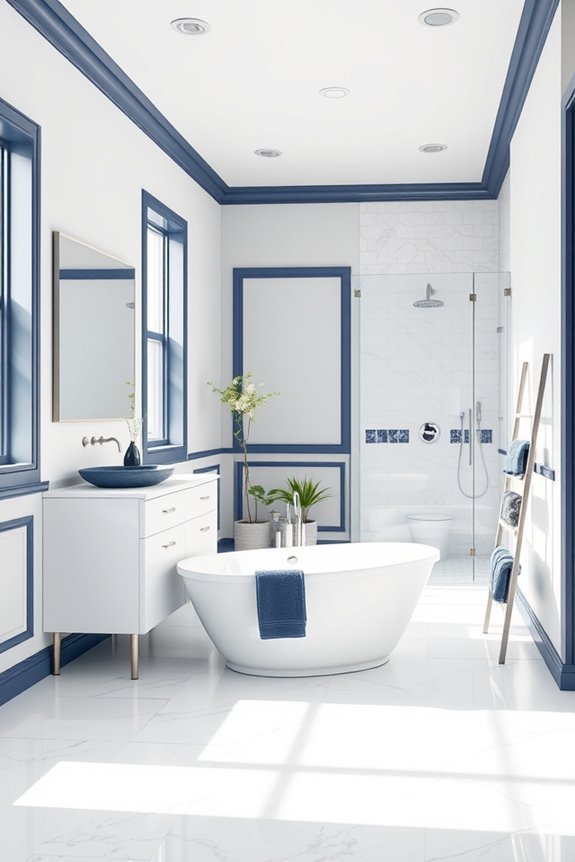 sophisticated grey and navy