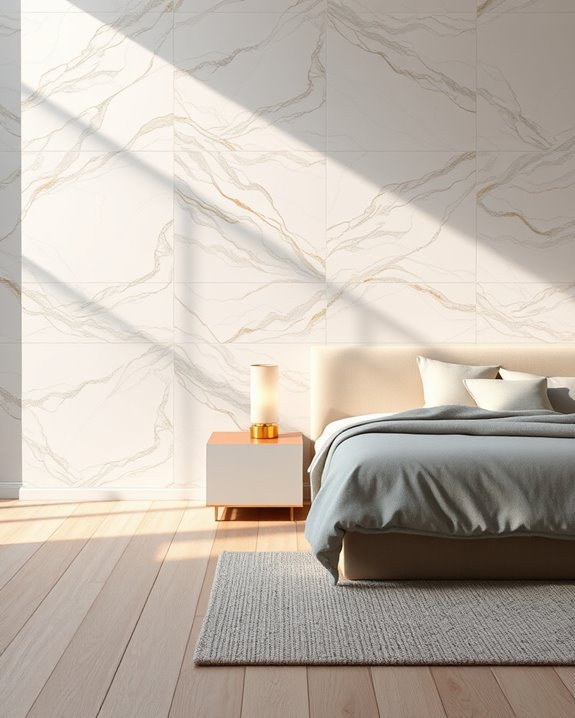 sophisticated marble wall tiles