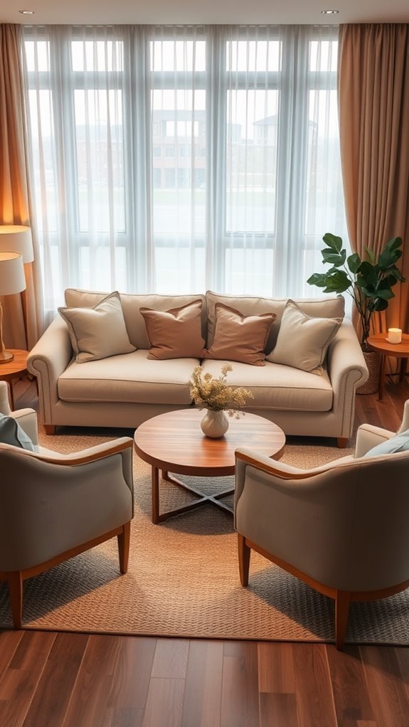 sophisticated muted color palette