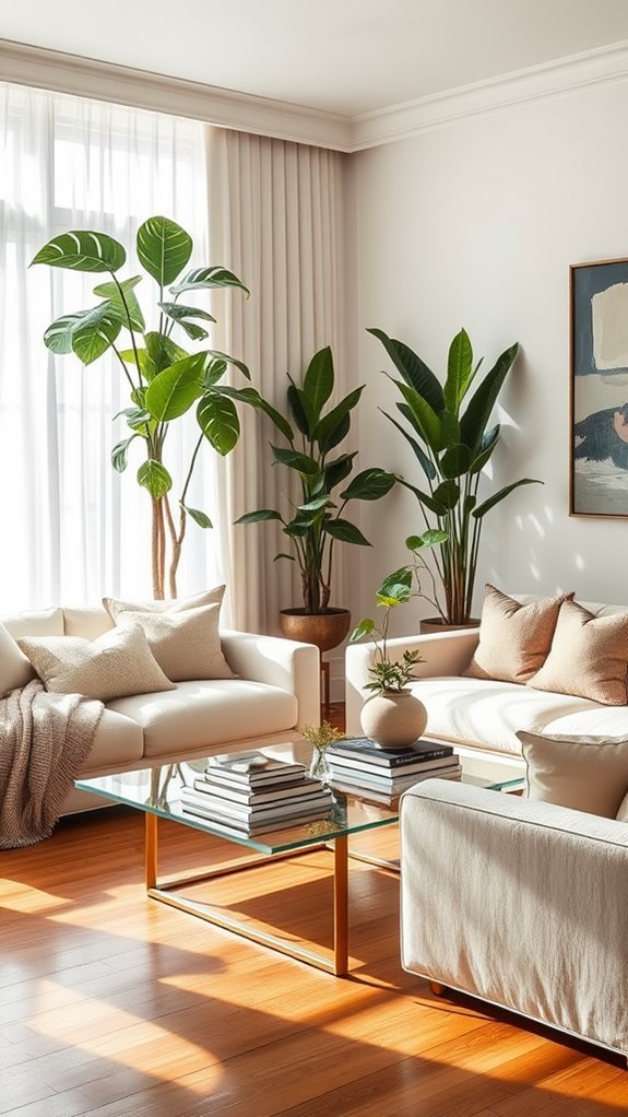 sophisticated plants for greenery