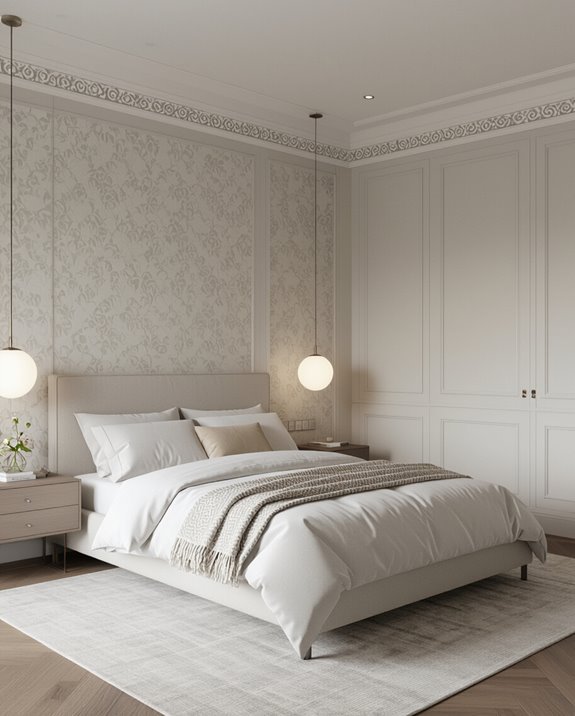 sophisticated wallpaper border designs