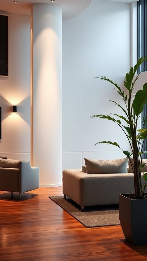 sound integrated column designs