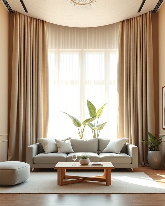 soundproof stylish privacy curtains