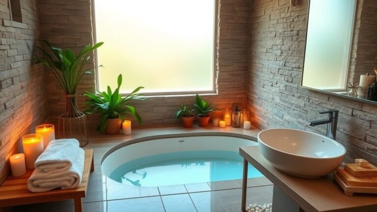 spa inspired bathroom designs