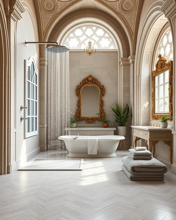 spa like rain shower experience
