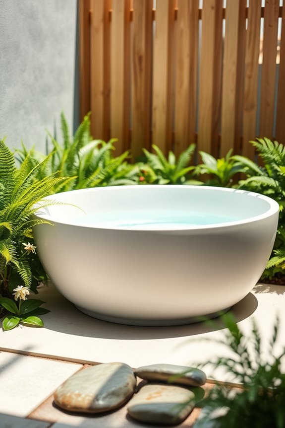 space saving bathtubs for relaxation