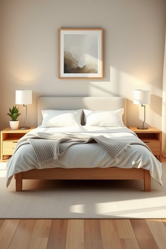 space saving bedside lighting options