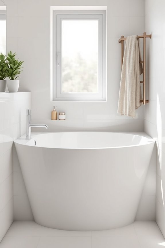 space saving corner bathtubs