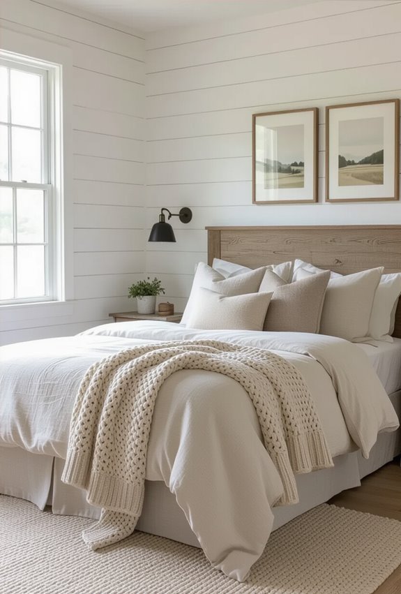 space saving farmhouse bedroom solutions