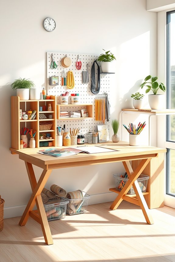 space saving foldable tables
