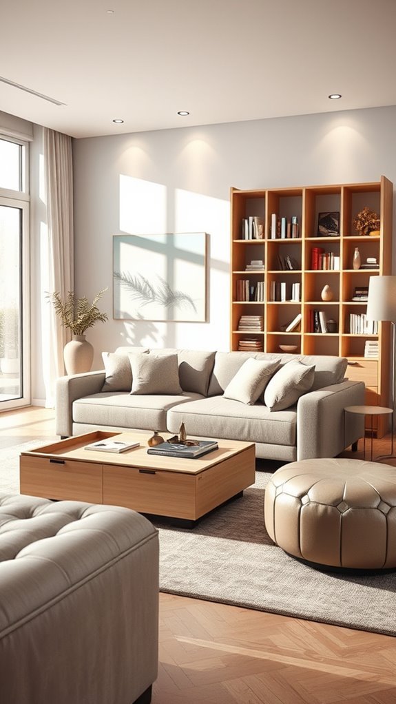 space saving multi functional furniture