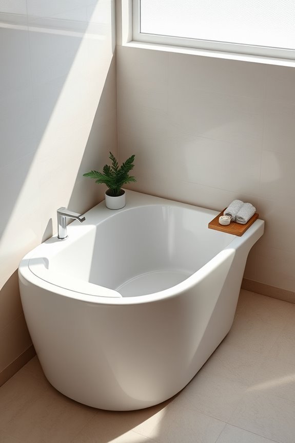 space saving multifunctional bathtubs