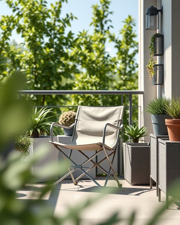 space saving portable seating