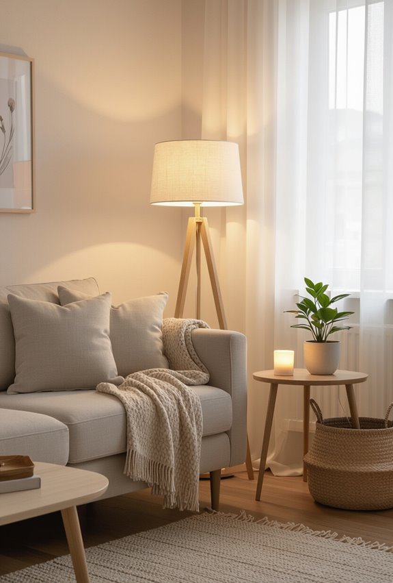 space saving reflective layered lighting