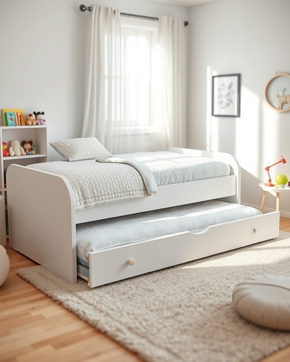 space saving sleepover solution