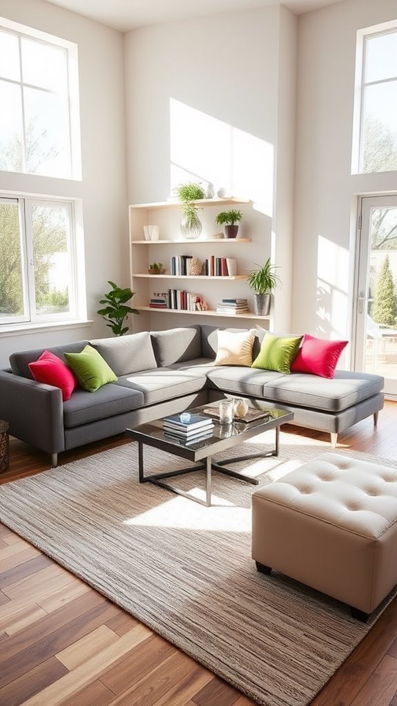 space saving versatile furnishings