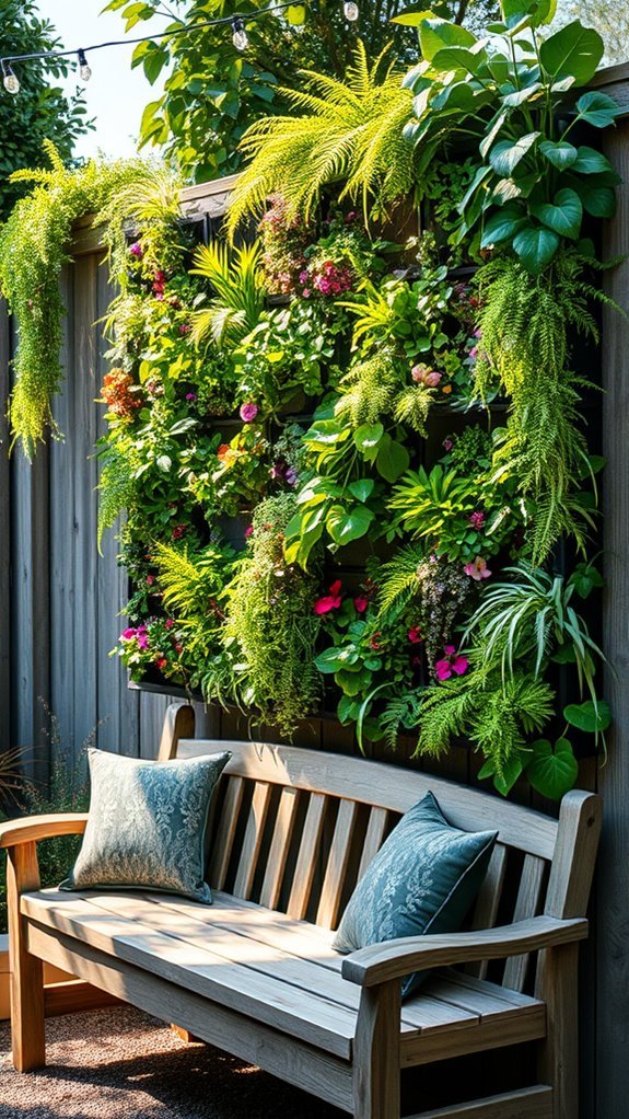 space saving vertical garden oasis