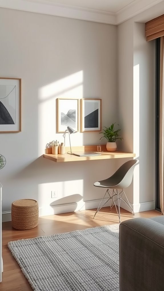 space saving wall desks