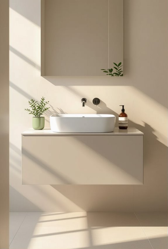 space saving wall hung storage