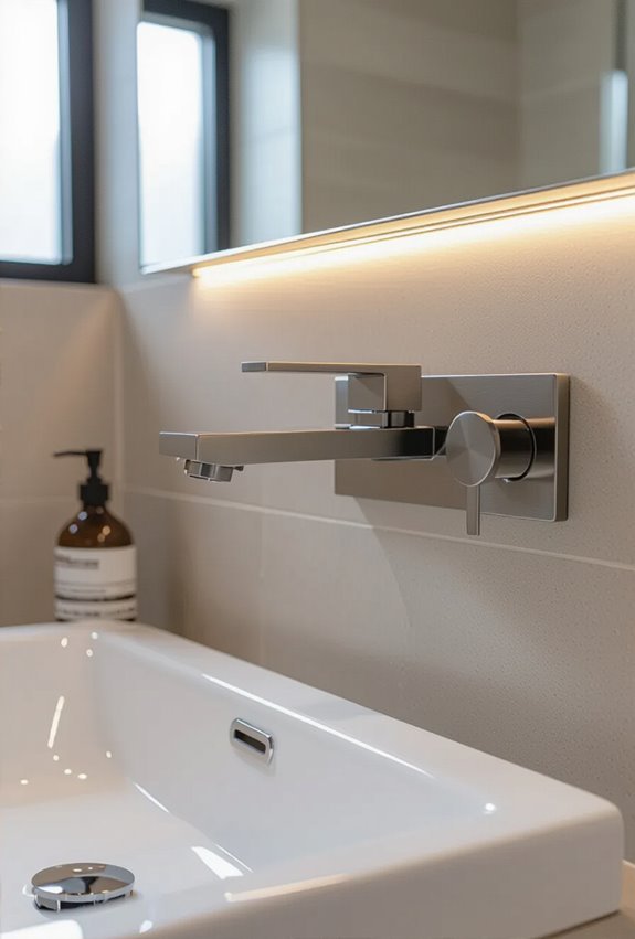 space saving wall mounted faucets