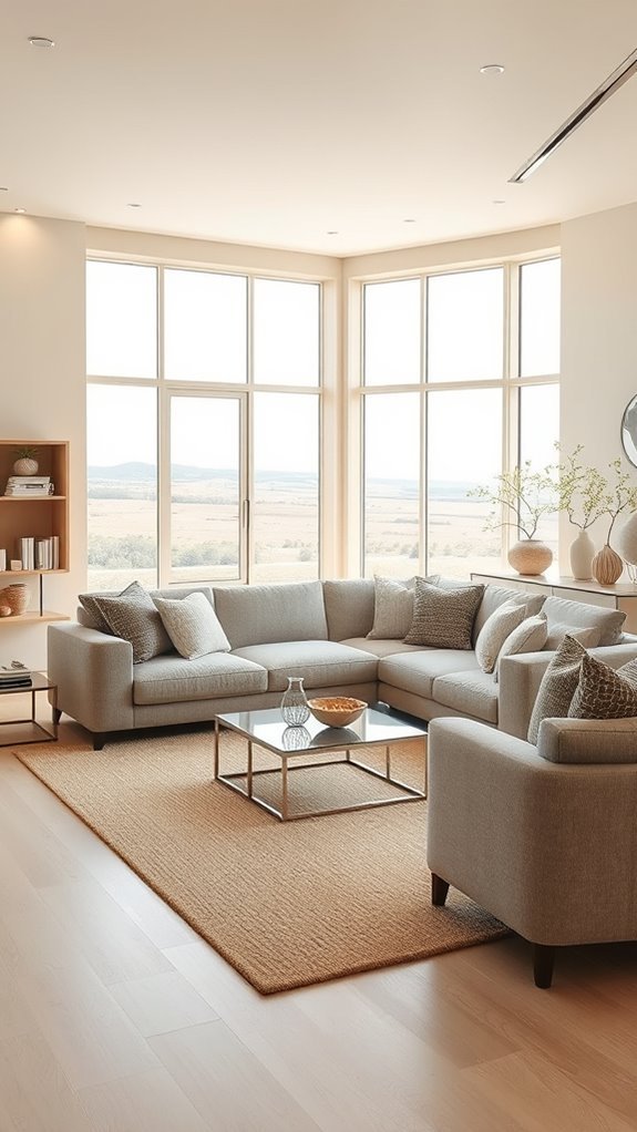 spacious harmonious living design