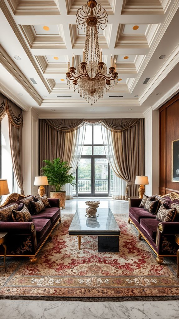 spacious interconnected living areas