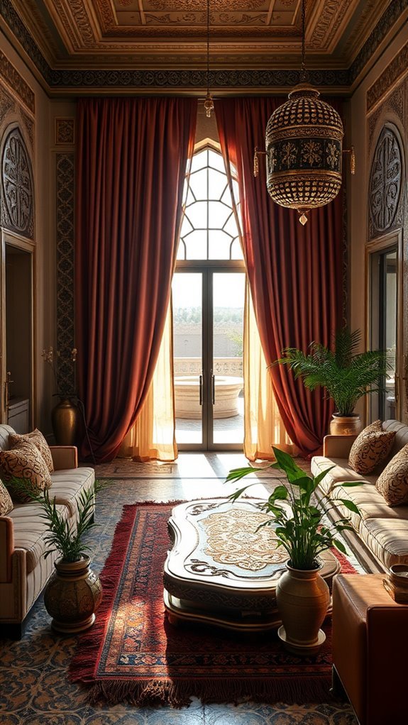 spacious interconnected living spaces