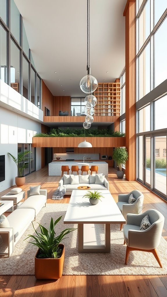 spacious living with openness