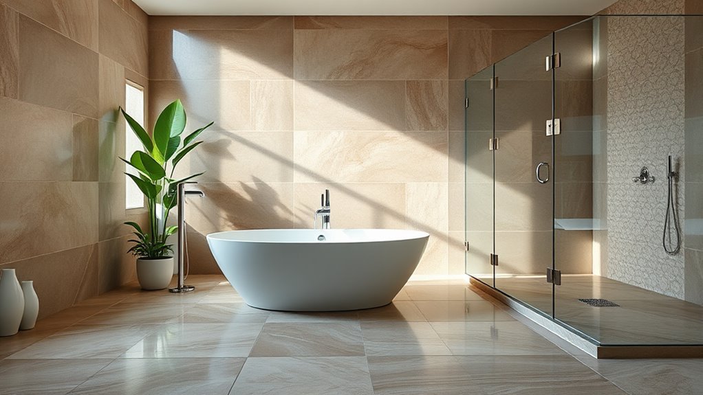 Illustration of Enhance Bathroom Tile Sales
