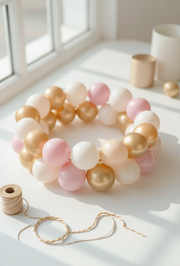 sparkling royal birthday balloon crowns