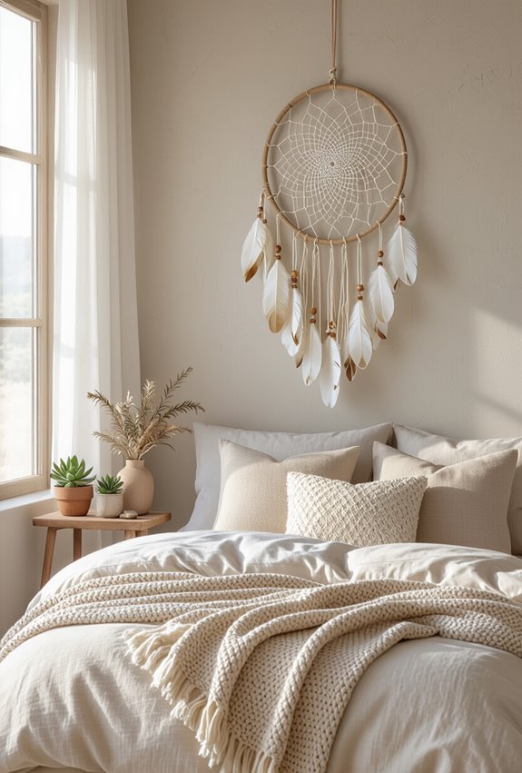 spiritual boho dreamcatcher placement