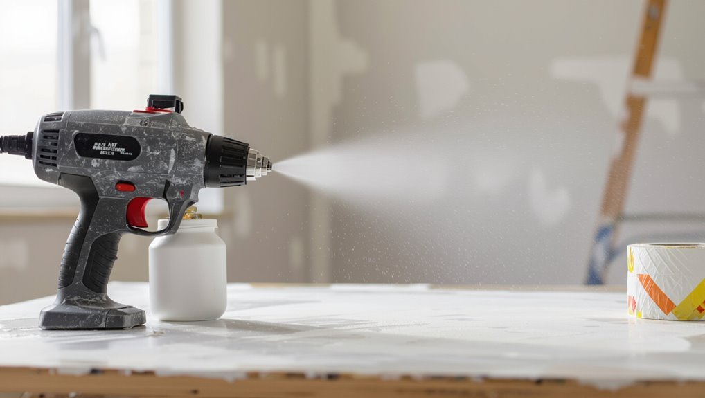 spray for smooth finish