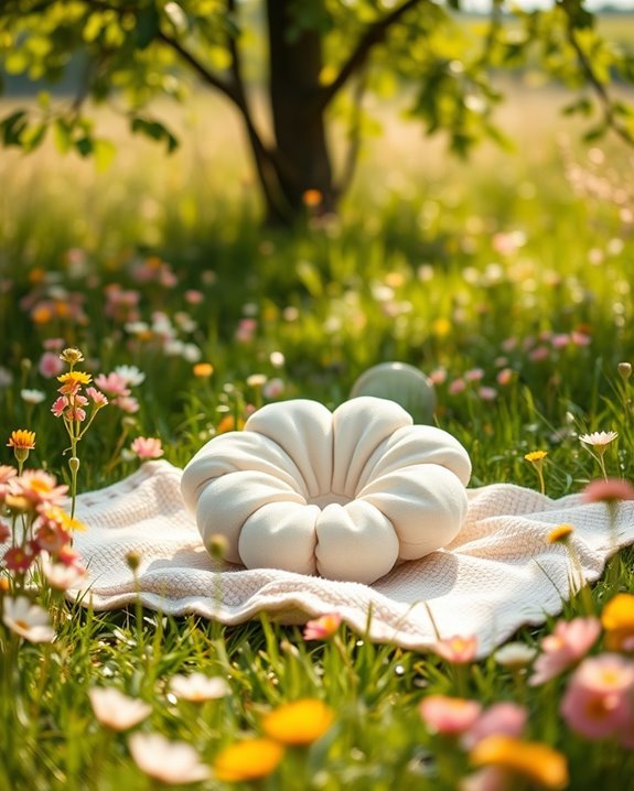 springtime baby flower photos